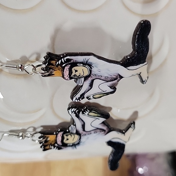 Where the Wild Things Are Max Drop Earrings - Picture 4 of 5